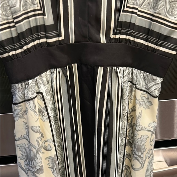 Vince Camuto Black and White Patterned Dress - Picture 9 of 10